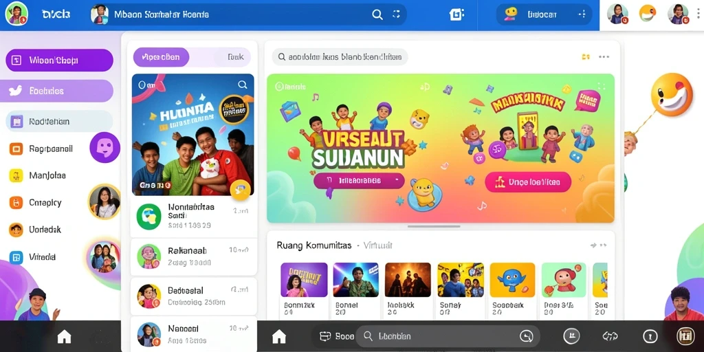 Bersaing dengan teman dalam mode multiplayer.