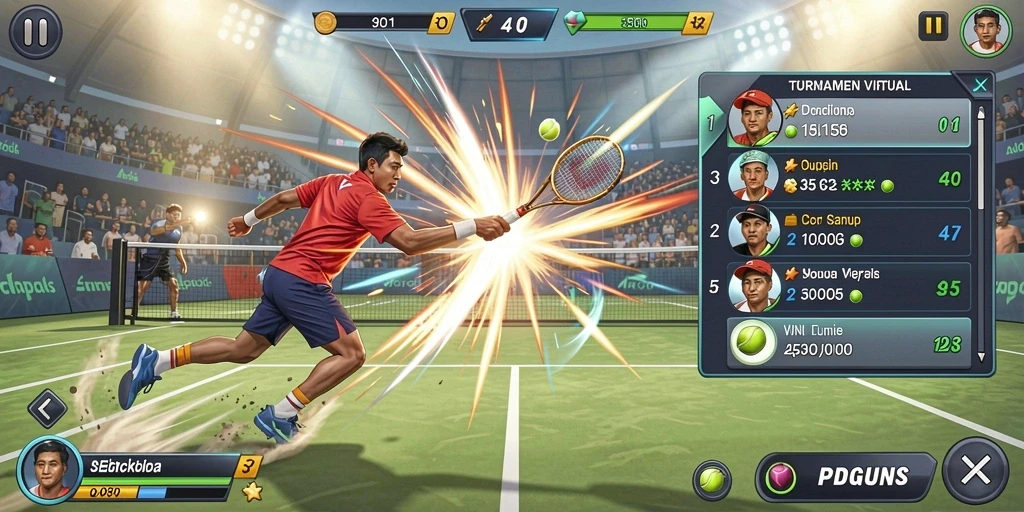 Fitur komunitas yang memungkinkan interaksi antar pemain.