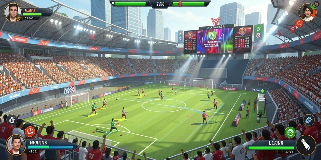 Fitur mode multiplayer yang sangat seru.