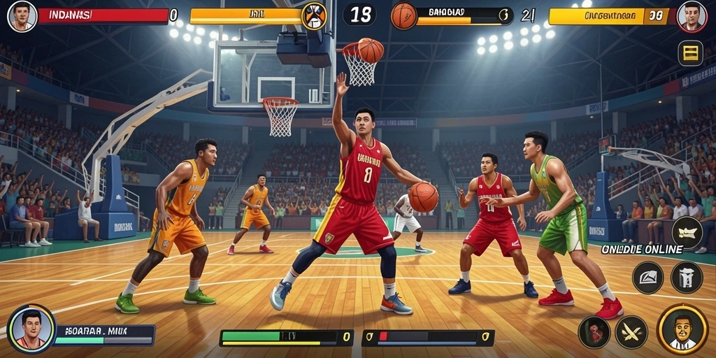 Komunitas gamer aktif yang mendukung satu sama lain.