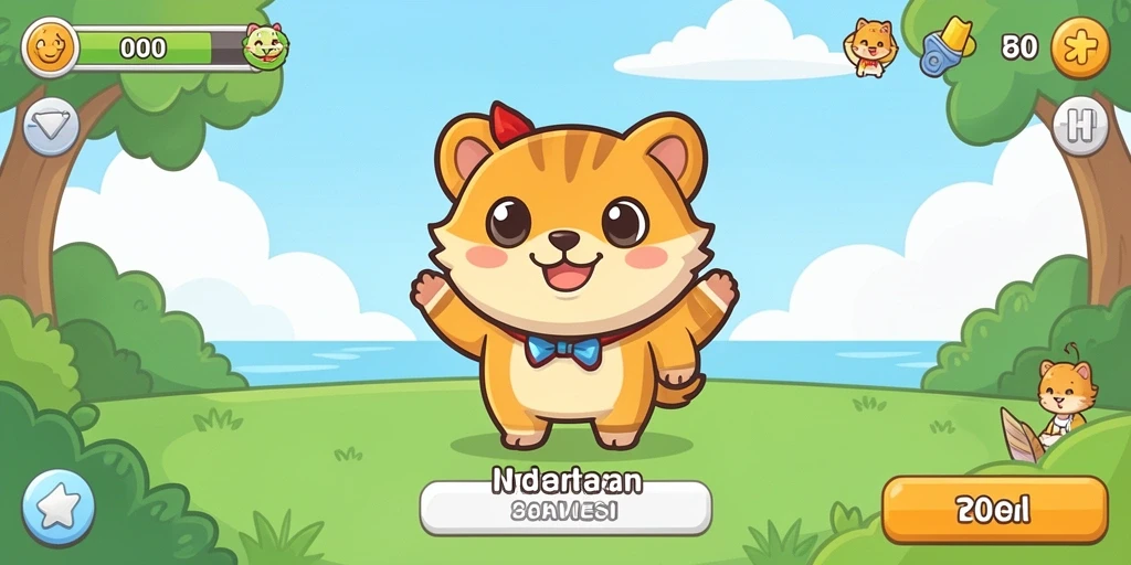Screenshot tampilan level yang menantang dalam IDR77.