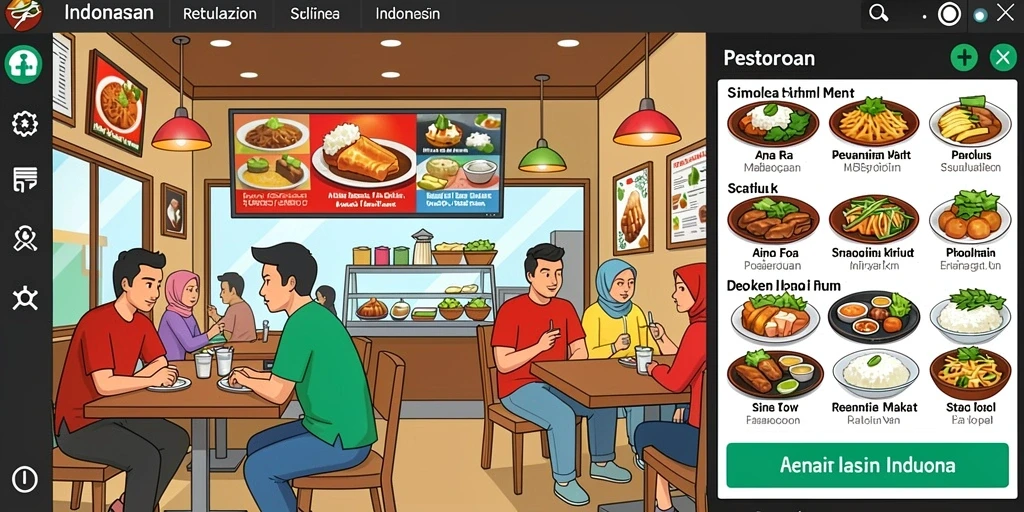 Antarmuka pengguna yang mudah dipahami dan dinamis.