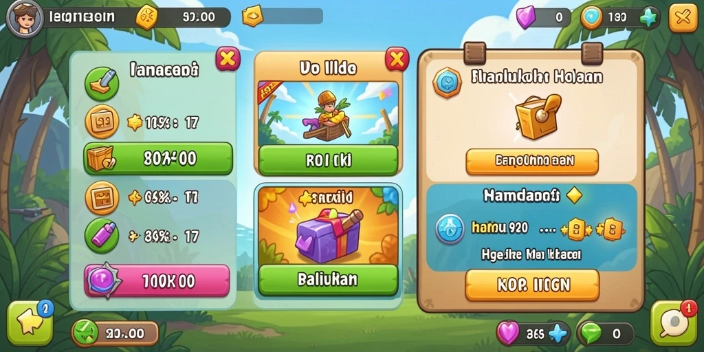 Fitur bonus yang melimpah dan menggembirakan.