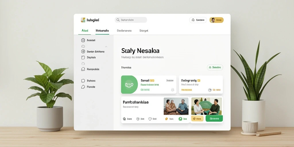 Fitur sosial yang memungkinkan pemain terhubung.