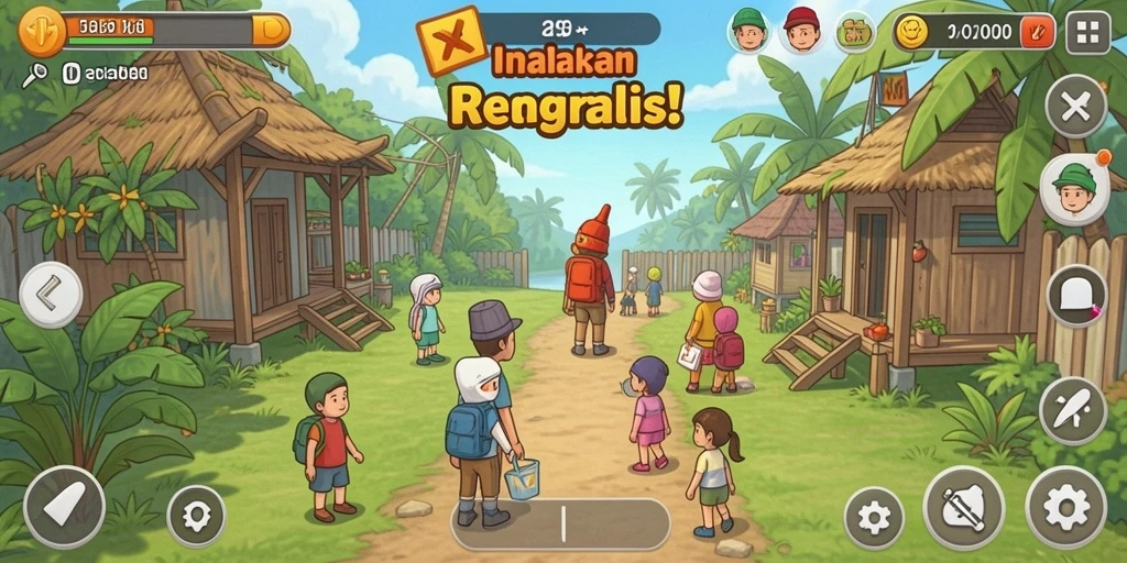 Grafik yang memukau dan animasi halus.