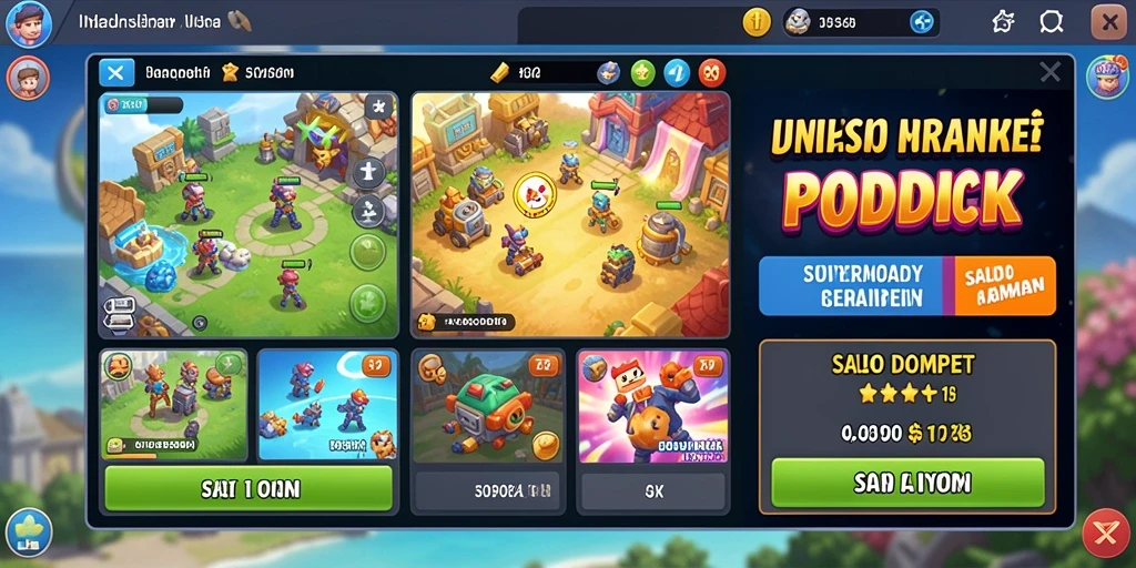 Grafis dan animasi yang membuat gameplay lebih hidup.