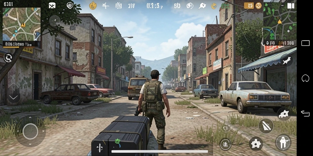 Screenshot menunjukkan tantangan seru di level terbaru.